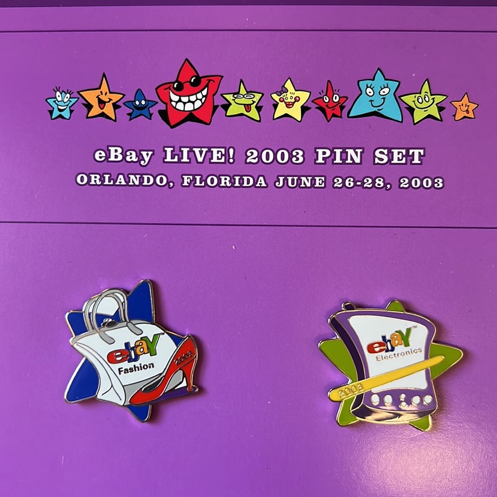 eBay Live 2003 Pin Set - Picture 2 of 11